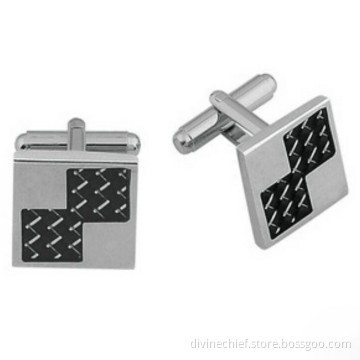 Custom Logo Copper Cufflinks, High Quality Men Cufflinks